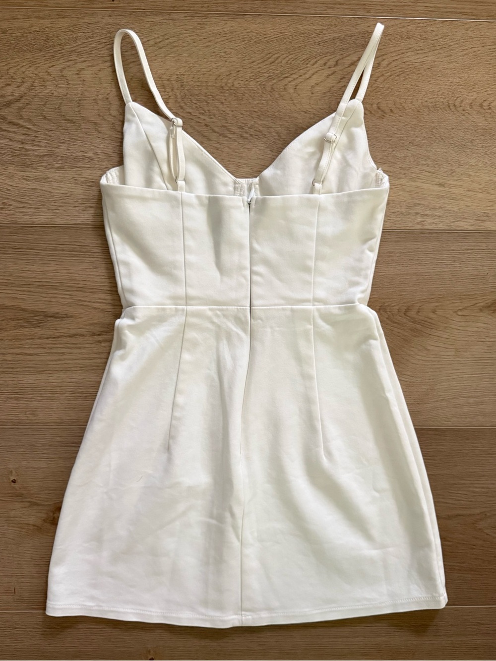 Princess Polly Novella White Corset Mini Dress Size US 2 bustier - Picture 3 of 6